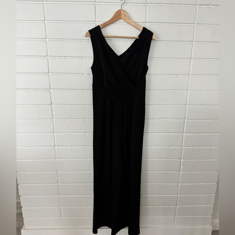 Miella Maternity Front Twist Jumpsuit - Picture 6 of 12